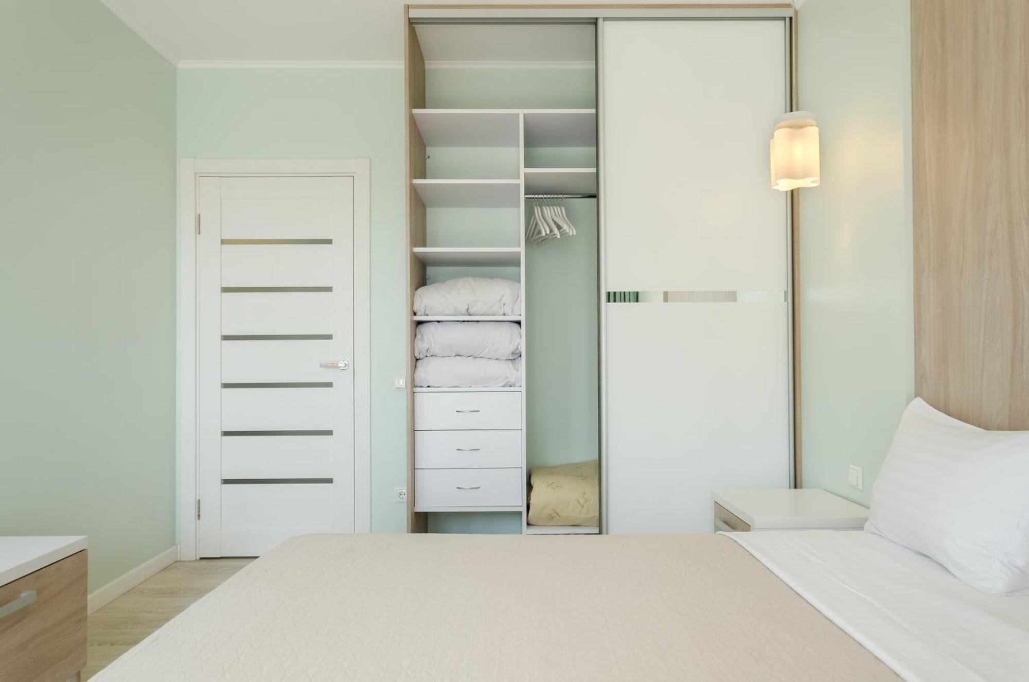 21-212 Petrovdom In Mint Apartments At Rc Kvartet Near Central Railway Station 키예프 외부 사진